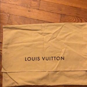 Louis Vuitton flap dust bag